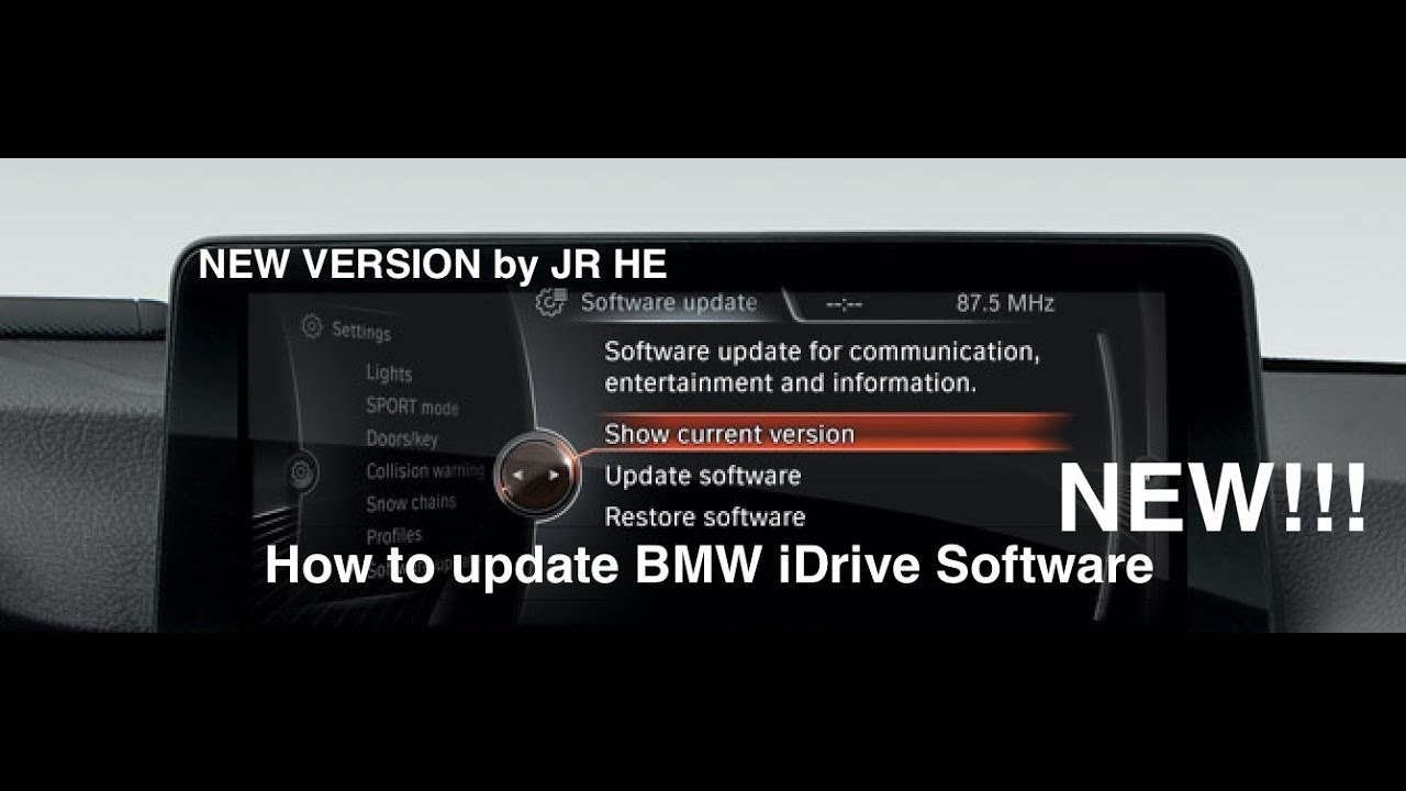 bmw idrive firmware update